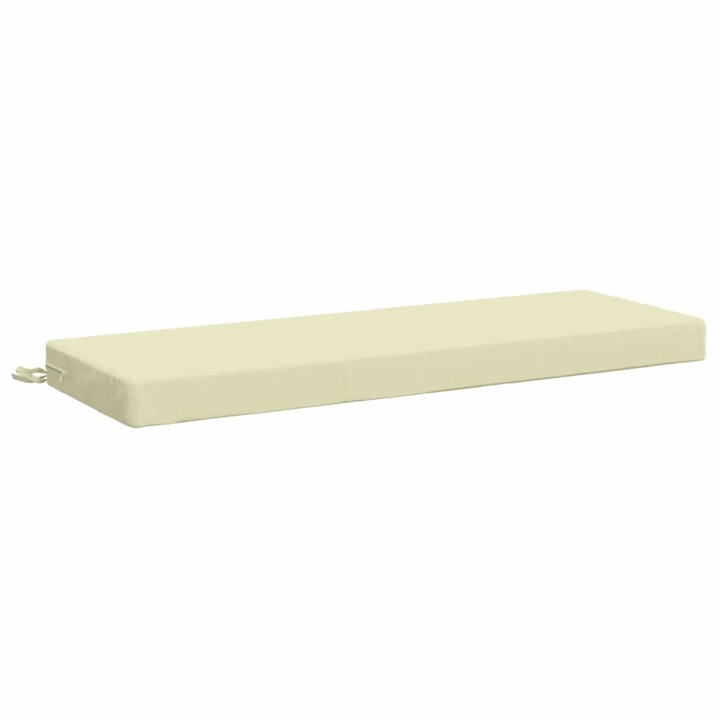 Cuscino per panchina SOEST 100% Poliestere Crema 949636