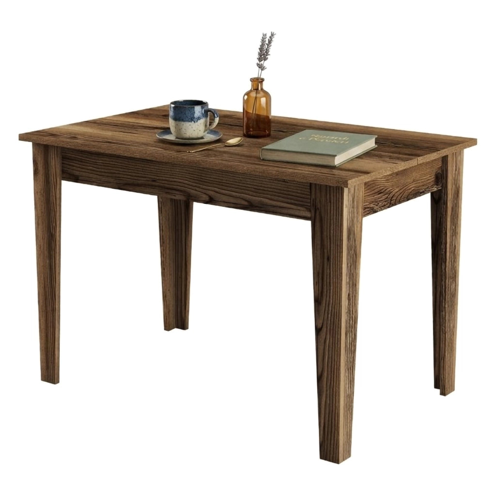 Fosciana, Tavolo Fisso 6 Posti, 110x72x75h cm Marrone Noce