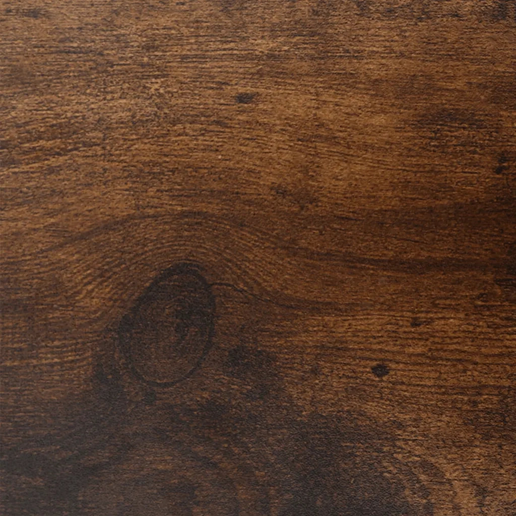 Scarpiera Rovere Fumo 59x17x108 cm in Legno Multistrato 342531
