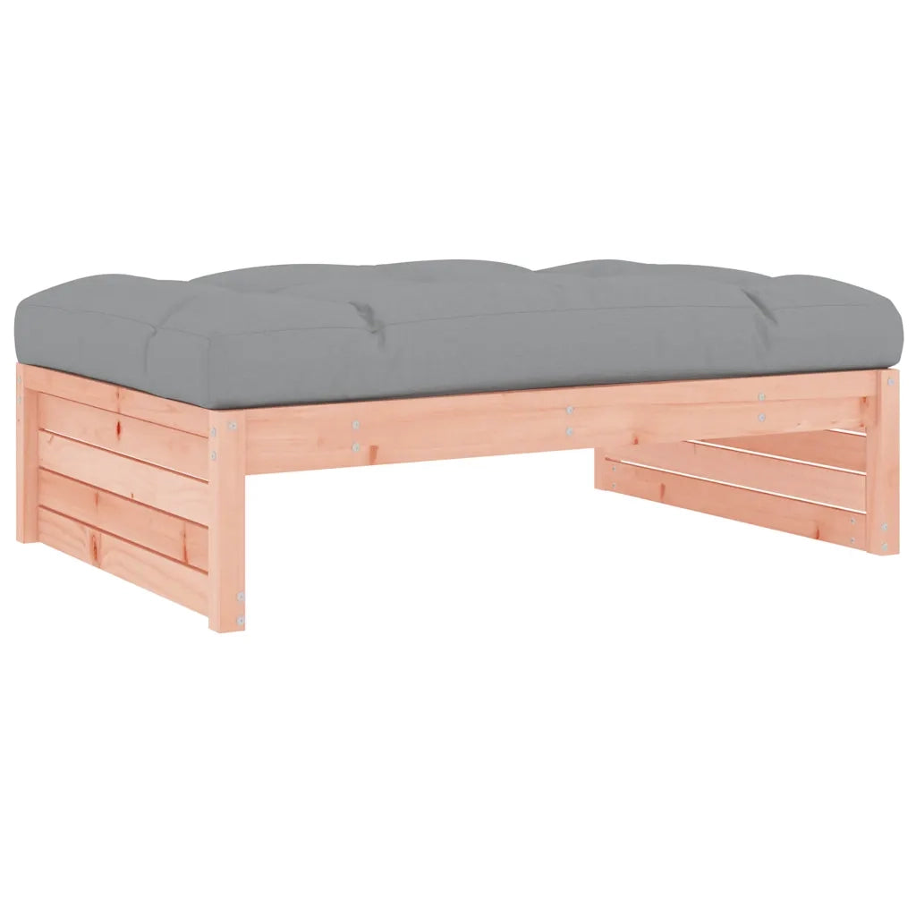 Sedia da giardino-Poggiapiedi da Giardino 120x80 cm in Legno Massello di Douglas 234995