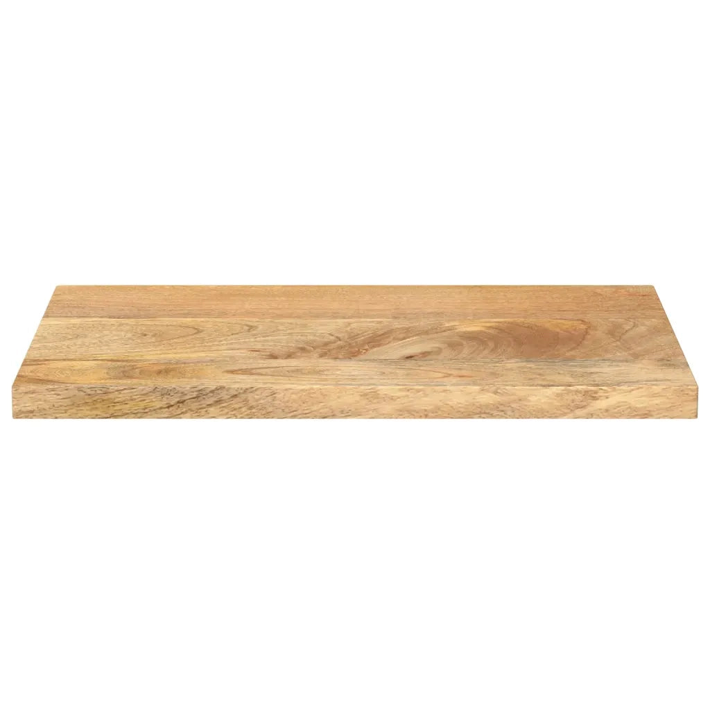 Piano per Tavolo 50x30x3,8 cm Rettangolare Legno Massello Mango 371498