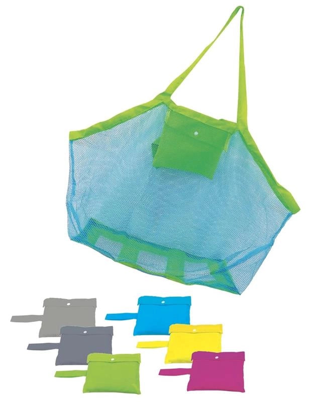 MAURY'S BORSA A RETE DA SPIAGGIA RICHIUDIBILE 45 X 30 X H45 CM