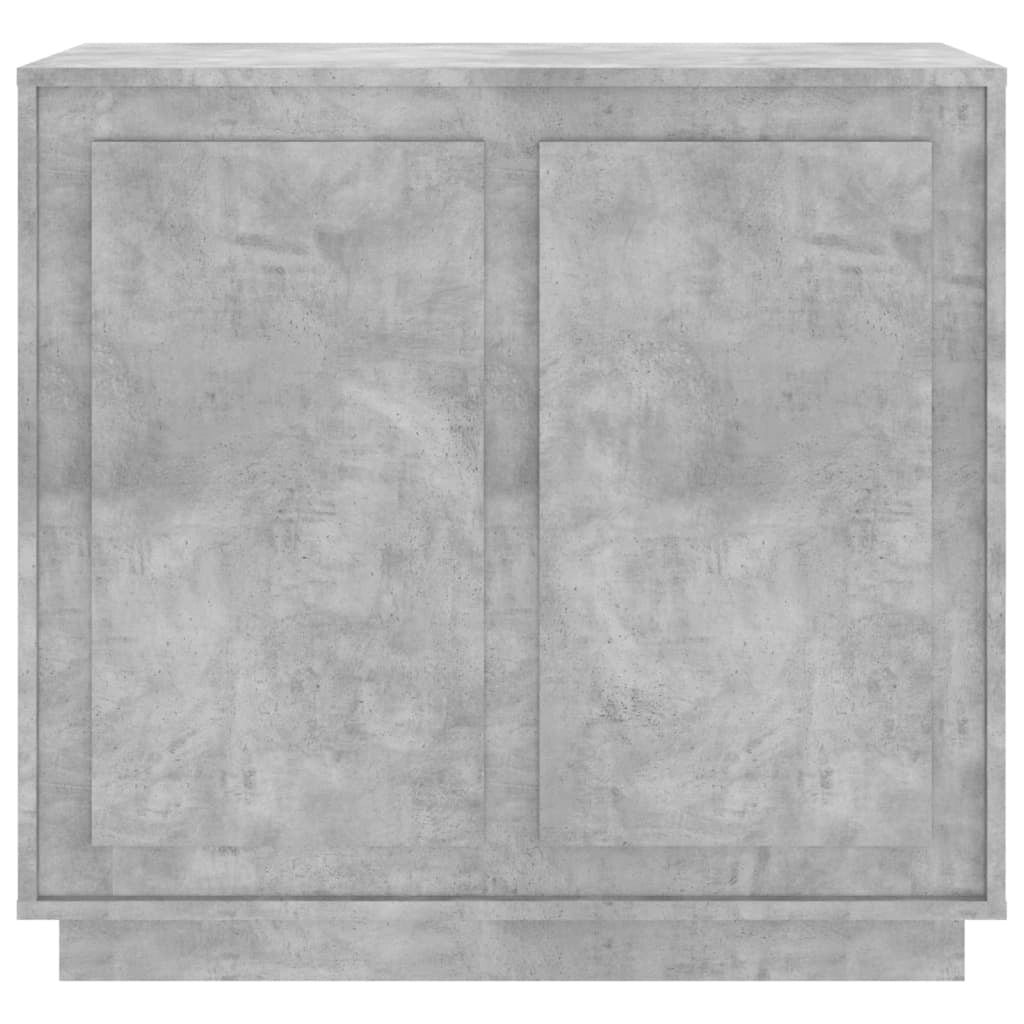 Buffet credenza cassettiera armadio mobile contenitore organizer per cucina soggiorno salotto 80 x 34 x 75 cm legno ingegnerizzato grigio 02_0032103