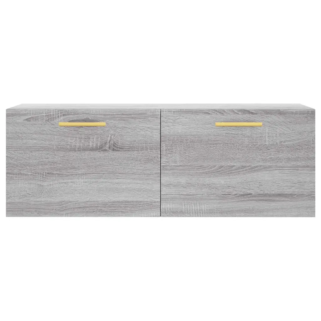Armadietto a Muro | Mobile a Parete Grigio Sonoma 100x36,5x35 cm Legno Multistrato