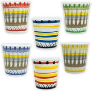 Set di tazze da caffè in porcellana - set di 6 - lavastoviglie - microonde - tazze da caffè 50 ml - set di 6