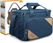 Borsa Isolante per Picnic 10L - Modello: - Capacità: 10L - Materiale: - Dimensioni: - - Colore: Blu - Uso: Scuola, Ufficio, Spiaggia, Campeggio, Picnic - Certificato: Lekvrij (Sicuro per l'uso con cibi e bevande)