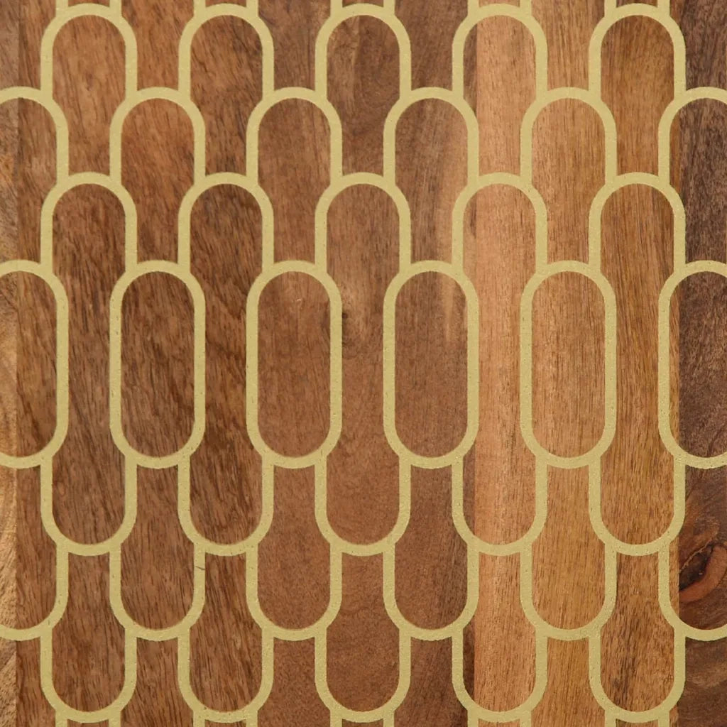 vidaXL Tavolino da Salotto 100x54x40 cm in Legno Massello di Mango