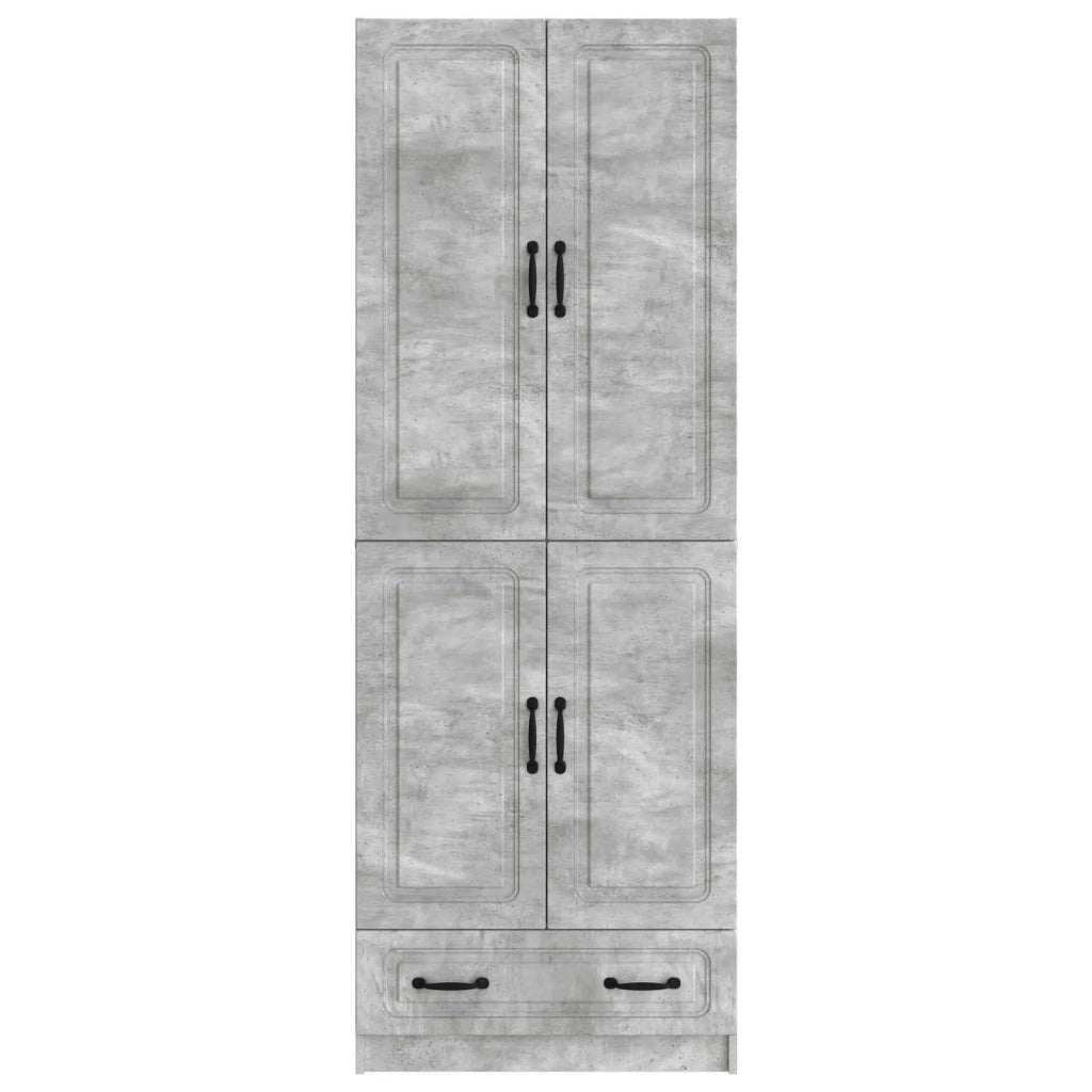 Set di armadi 2 pcs Grigio Cemento Legno ingegnerizzato 3416937
