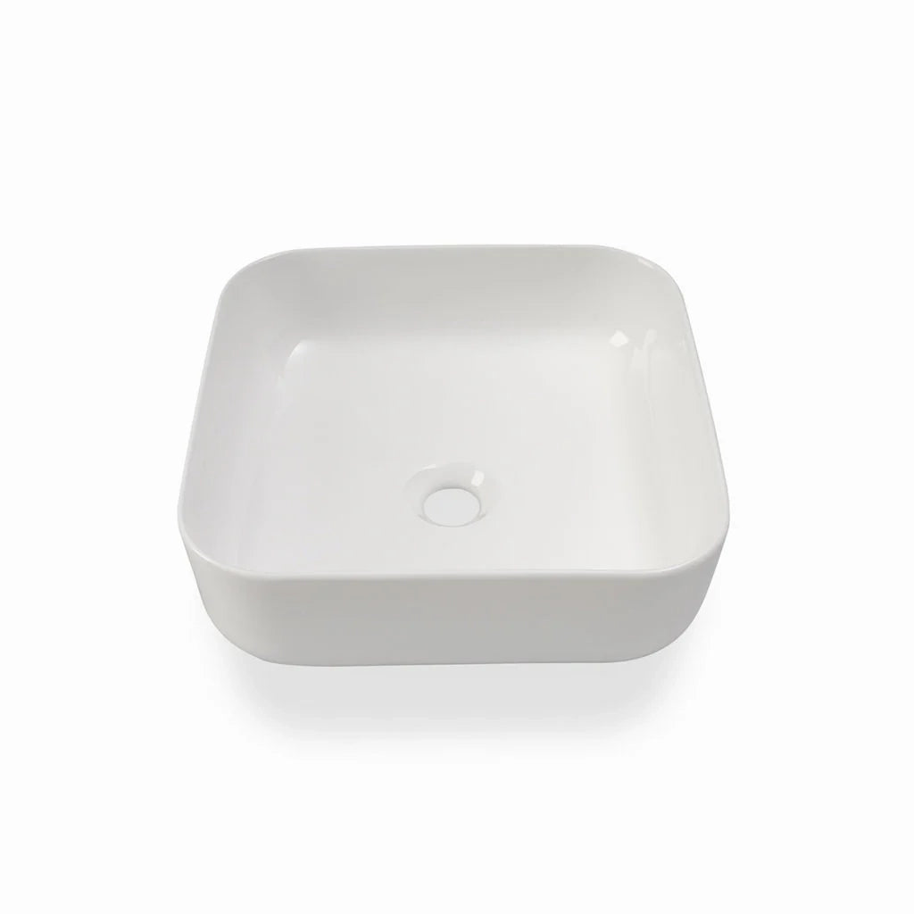 Composizione doppio lavabo 7 pezzi ASTRA  bianco