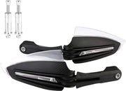 Paraurti Universale per Motocicli - con Indicatori LED di Direzione - Protezione Paraurti per Motocicli - Adatto per Motocicli -...