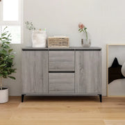 Credenza Grigio Sonoma 102x35x70 cm in Legno Multistrato 815166