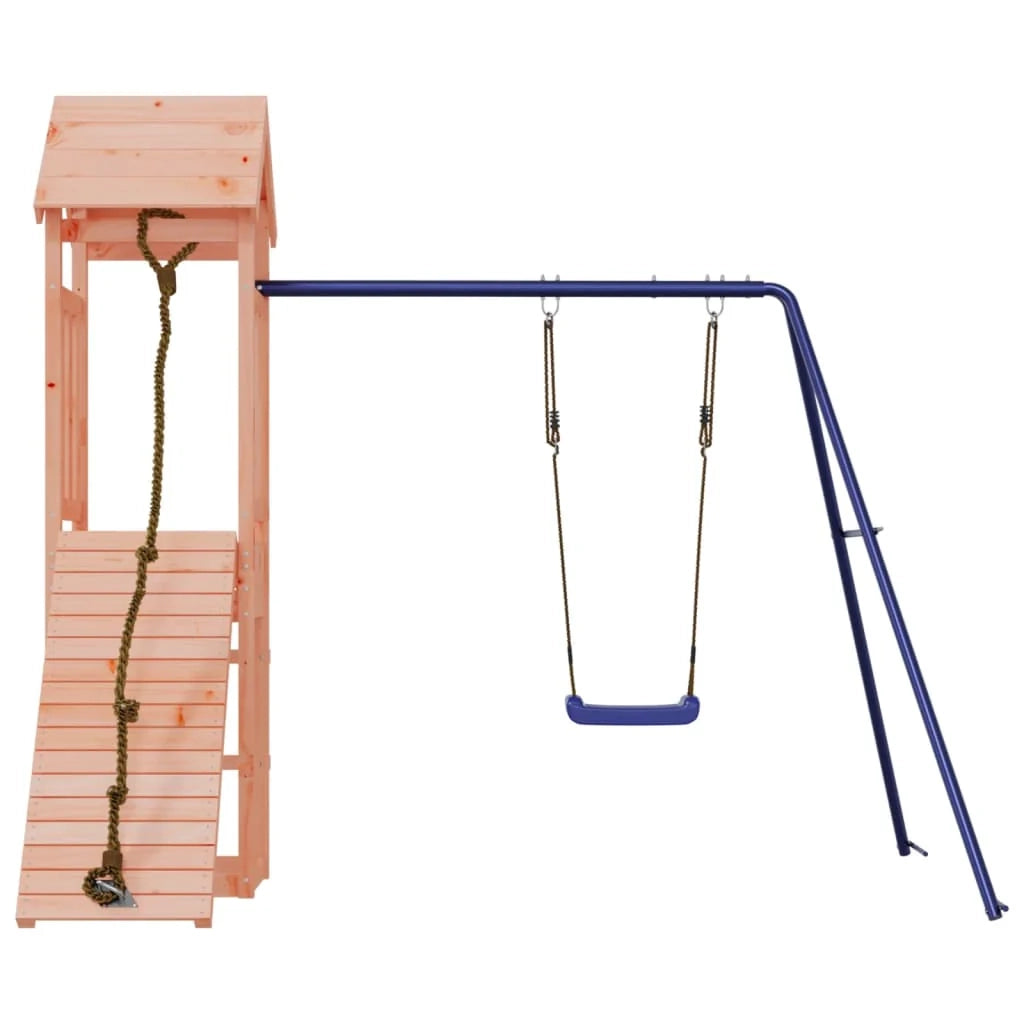 Area giochi da esterno 238 x 196 x 207 cm in legno massello di abete Douglas 02_0004886