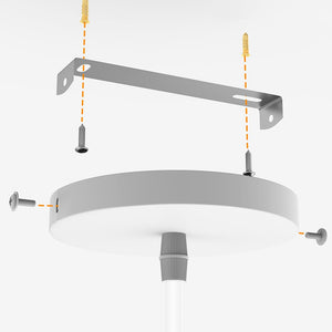 Lampadario Lampada Sospensione Piramide 25cm Design Moderno Paralume Bianco