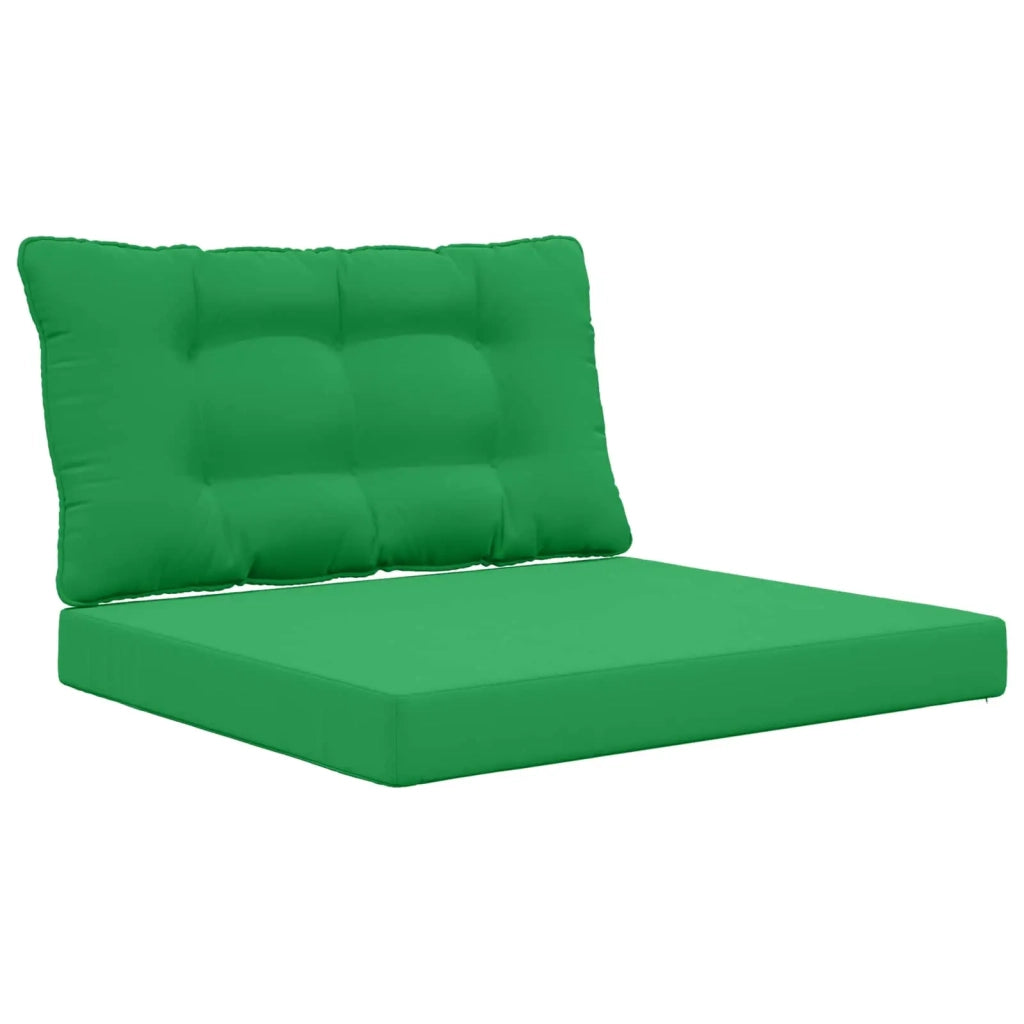 Cuscino per divano da esterno 2 pcs Verde Poliestere