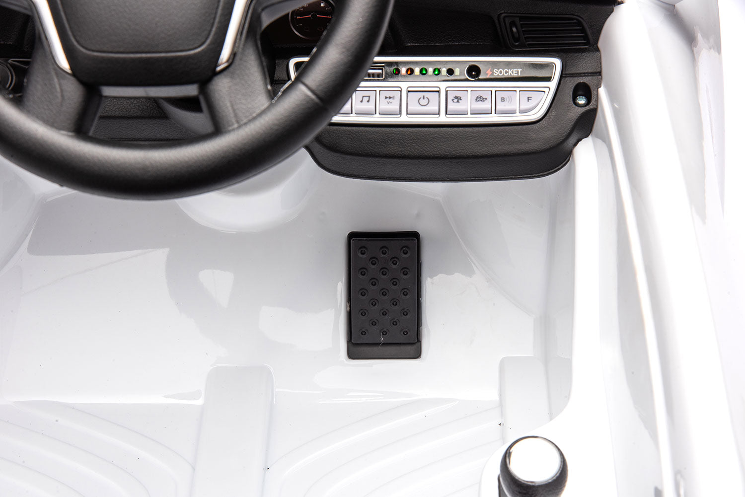 Macchina Elettrica per Bambini Licenza Ruf Small 12V Bianco