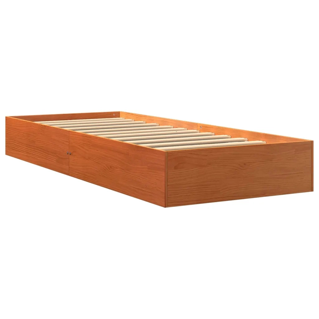 Giroletto Marrone Cera 90x190 cm in Legno Massello di Pinocod mxl 87684