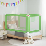 Sponda Letto di Sicurezza per Bambini Verde 150x25cm in Tessuto 10193