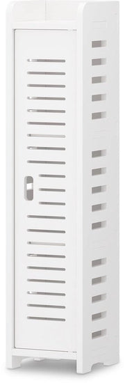 Armadio per ripostiglio - Sottile - Bagno - Armadio laterale - Struttura in legno