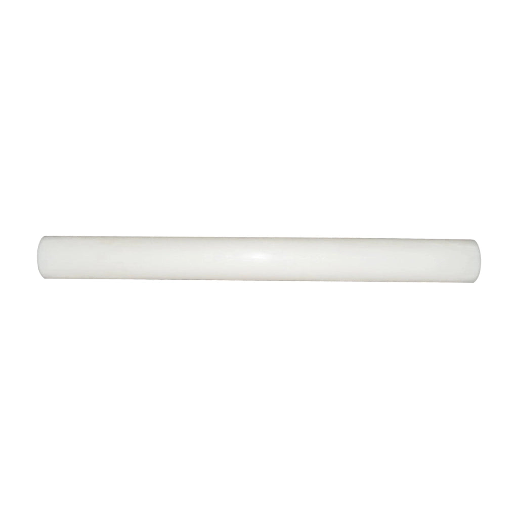 Barra di poliammide, poliossimetilene-poliacetale POM bianca 1000x100mm 11.59 Kg.