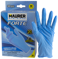 Guanti monouso in nitrile 'forte' maurer plus
