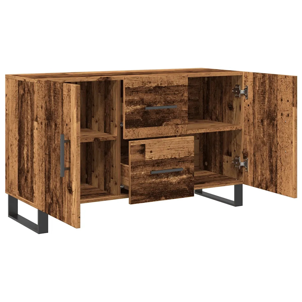 Credenza-Buffet-Armadio da cucina Legno Antico 100x36x60 cm in Legno Multistrato 678771