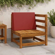 Cuscino schienale SOEST 100% Poliestere Rosso 60 x 20 x 40 cm 946768