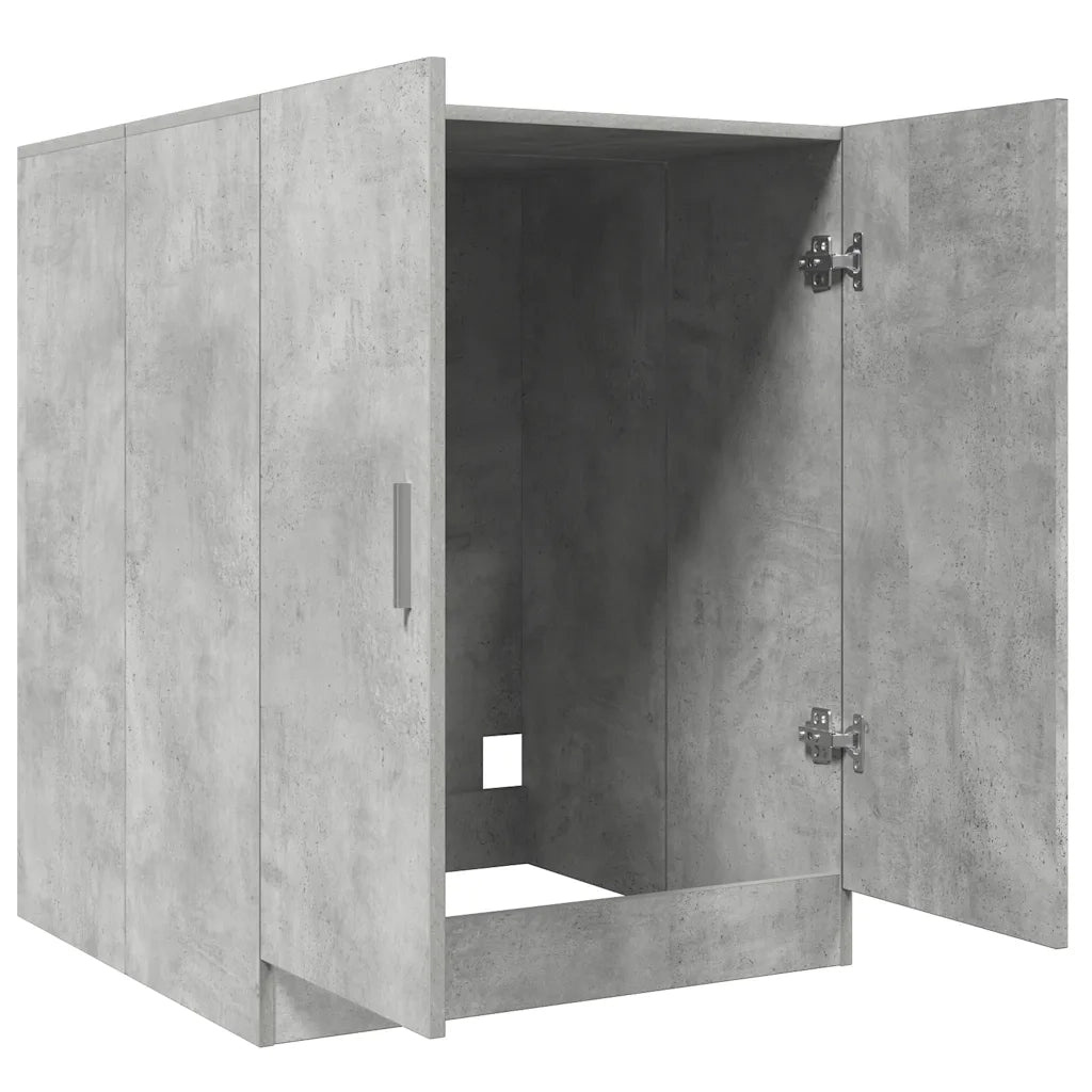Mobile per Lavatrice Grigio Cemento 70,5x71,5x91,5 cm CFW6287692