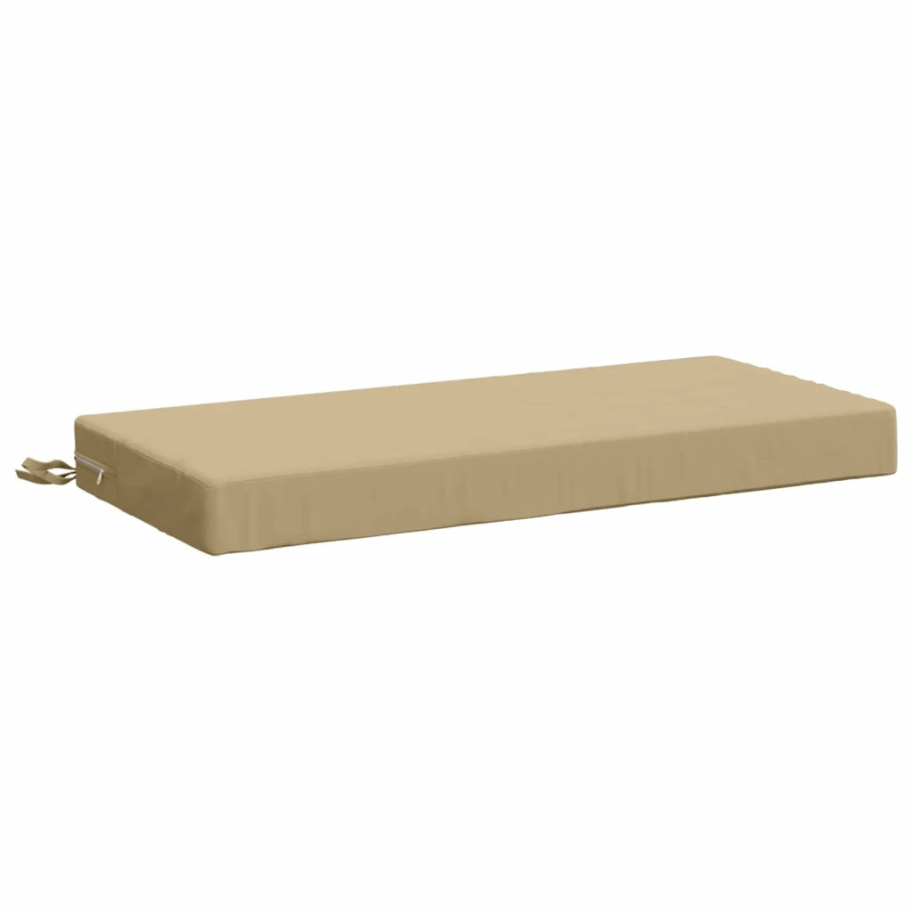 Cuscini per Panchina a 2 Pezzi SOEST 2 pz 100% Poliestere Beige 949513