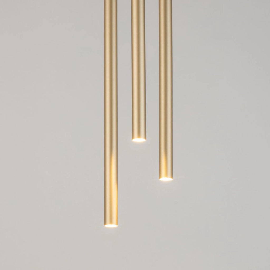 Lampada a sospensione moderna Sopel 5 luci oro G9 Sigma