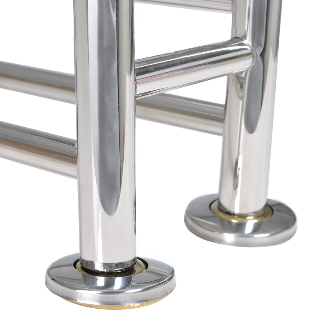 Portasciugamani doppio universale in acciaio da bagno 60 cm 3202011/3