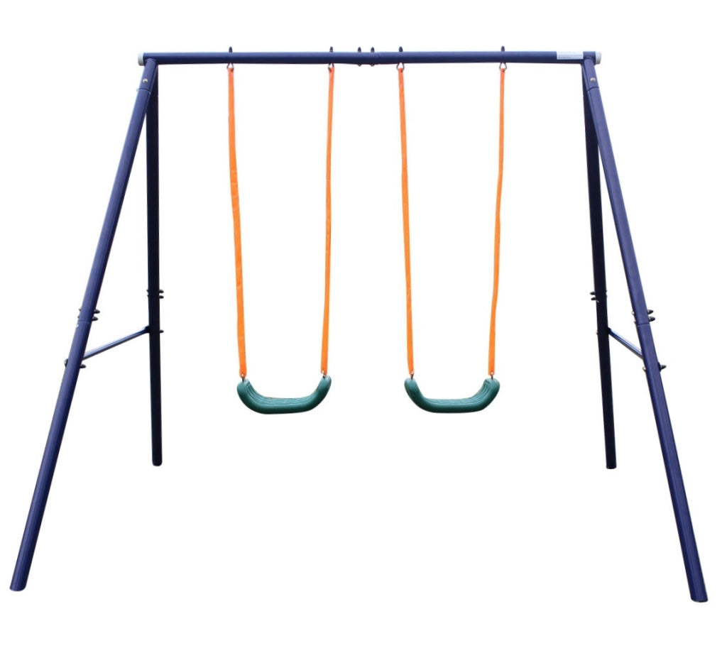 ALTALENA da esterno 259,08x187,96x180,34 cm in acciaio Blu+Verde