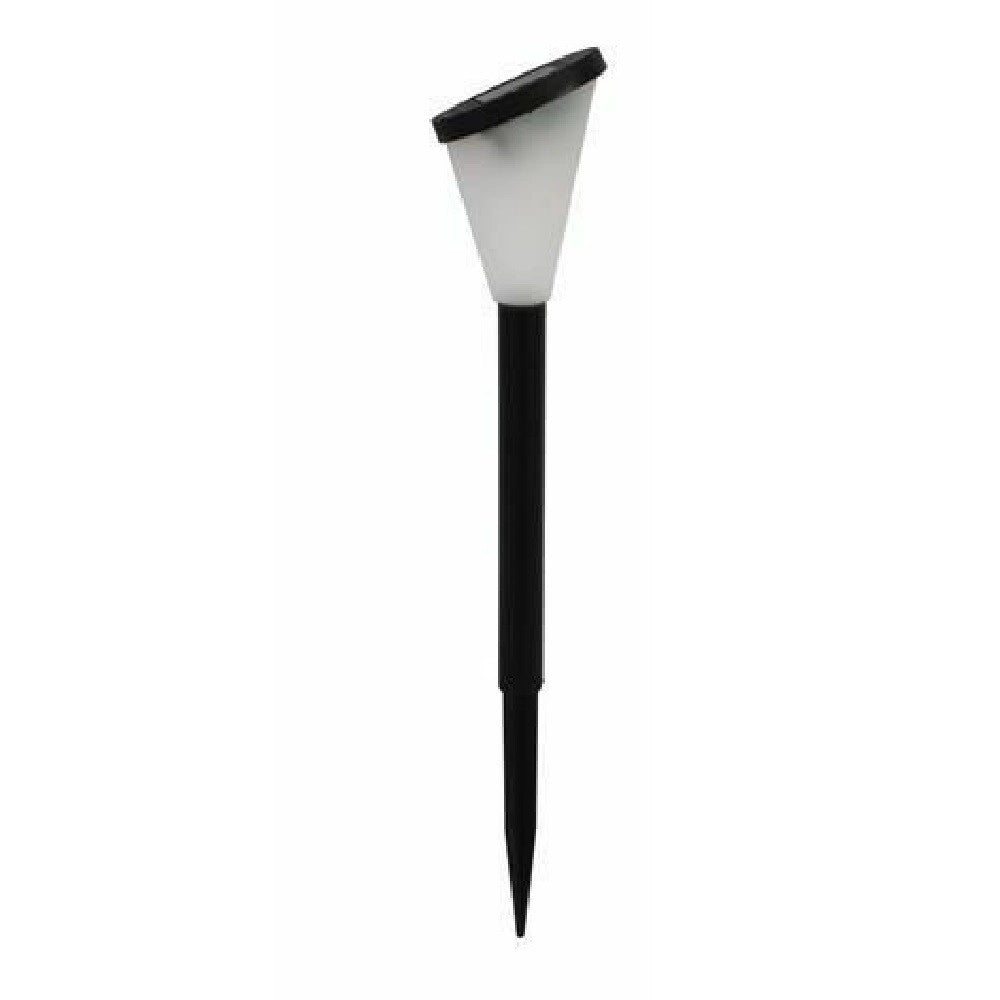 Trade Shop - Lampada Luce Ricarica Solare Giardino Esterni Led Torcia 30cm Luce Calda Fredda -