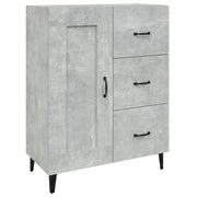 Buffet credenza cassettiera armadio mobile contenitore organizer per cucina soggiorno salotto 69,5 x 34 x 90 cm legno ingegnerizzato grigio 02_0032065