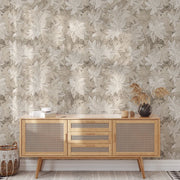 Carta da Parati Foglie Edera Carta Vegana 250x200cm 5,5mq 