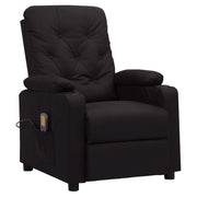 Poltrona Massaggiante Reclinabile Nera in Similpelle cod mxl 31734
