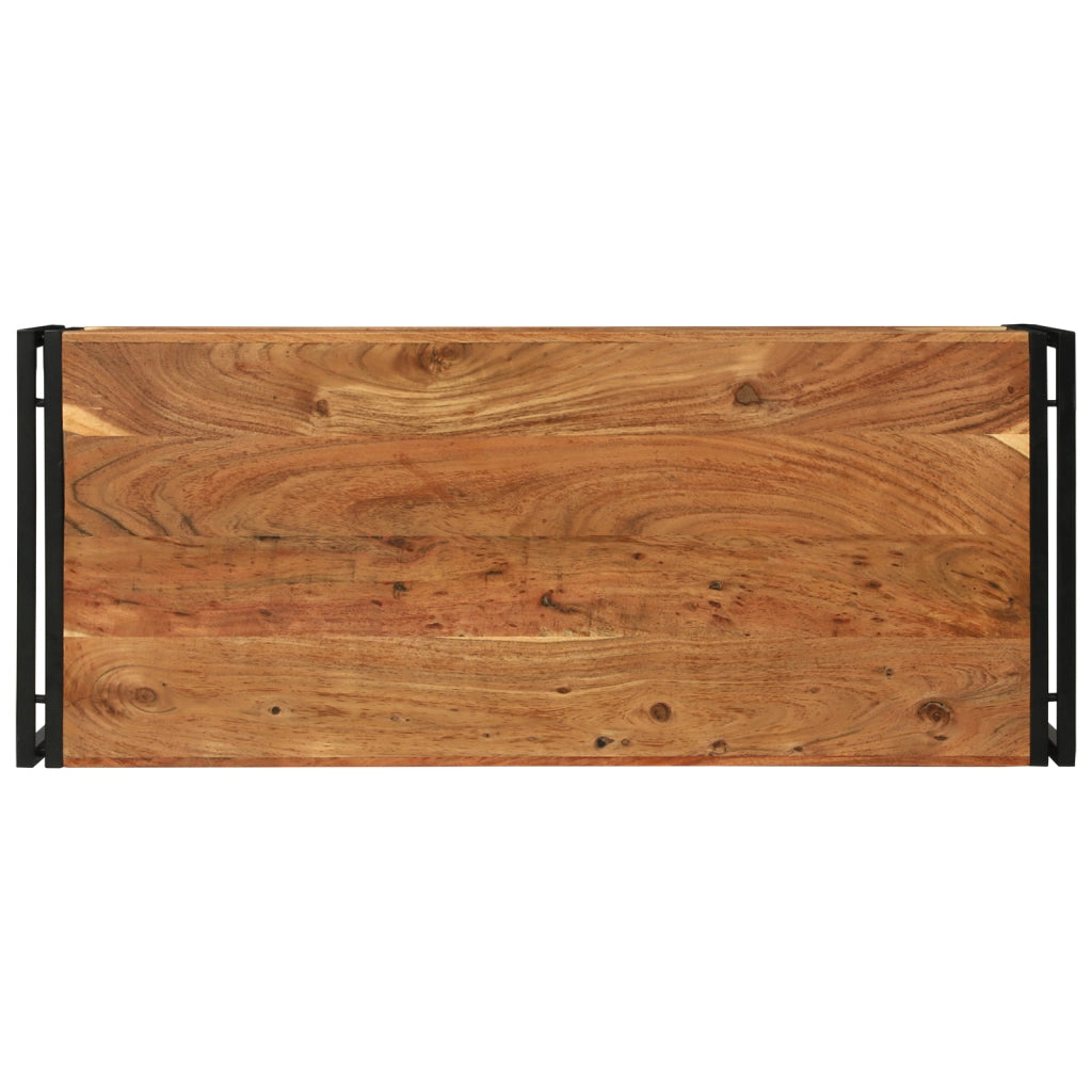 Tavolino da caffÃ¨ 120x50x38 cm Legno massello di acacia