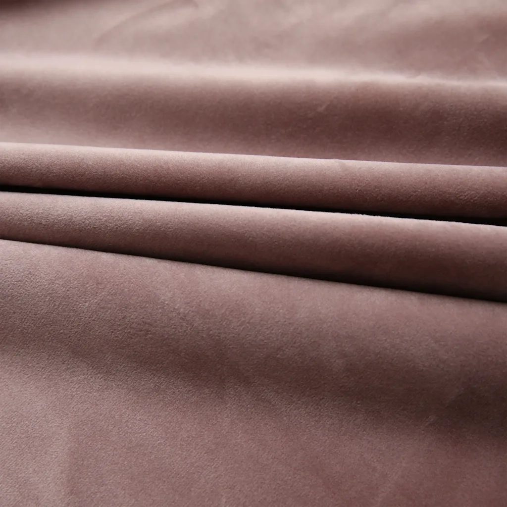 Tenda Oscurante con Ganci Velluto Rosa Antico 290x245 cm 134527
