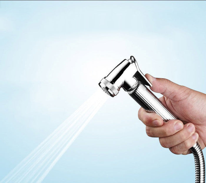 Idroscopino doccetta per wc vintage in ottone