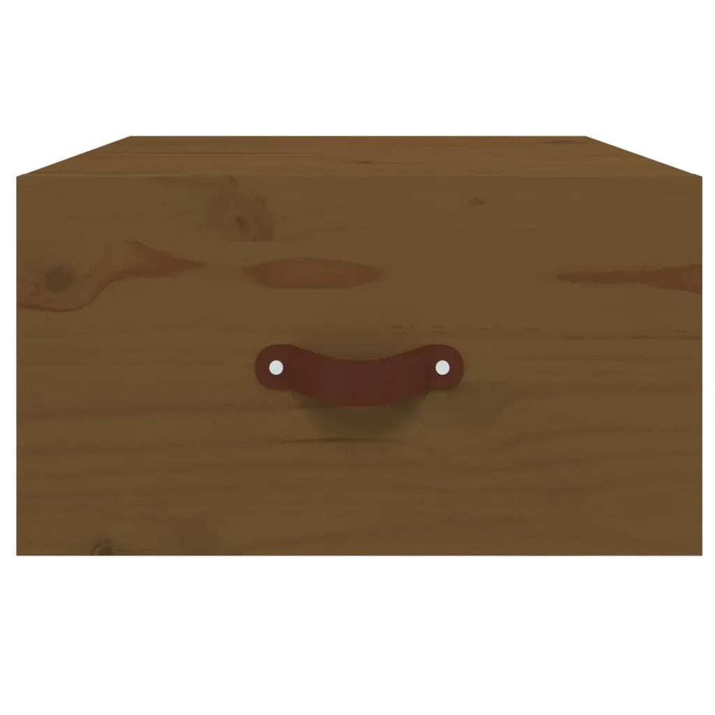 Comodino a Muro ambra 40x29,5x22 cm 820992