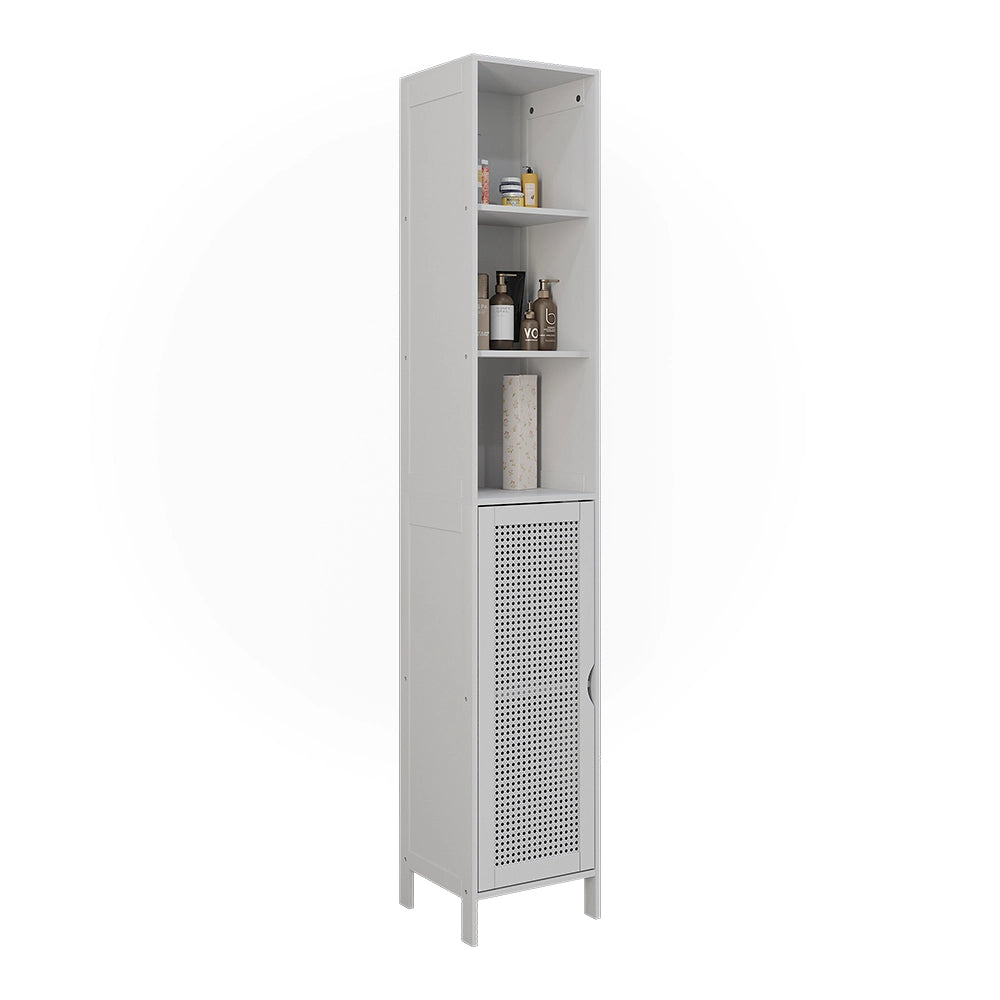 Vicco Armadio per il bagno Bianco 30 x 170 cm con 1 porta
