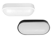 PLAFONIERA OVALE LED PARETE/SOFFITTO OVIEDO CCT- - 15w - 1550 lm - ø mm.119x60+SENSORE CREPUSCOLARE - 1 pezzi AIRAM