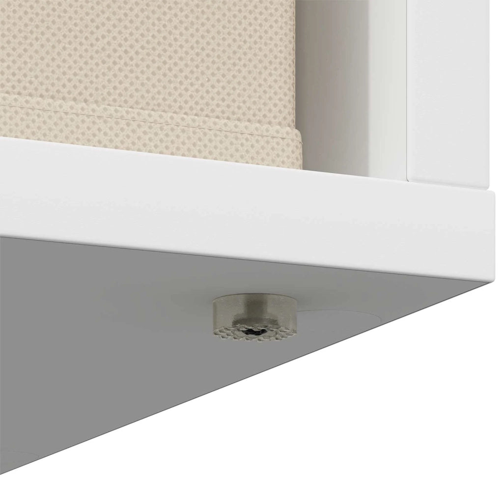 Credenza con cassetto Bianco 30,5 x 27 x 84,5 cm 8000556