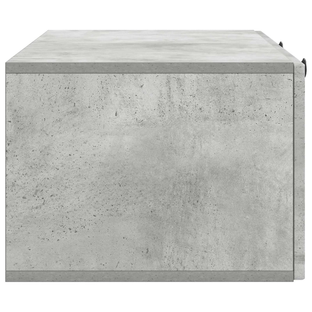 Mobile Porta TV da Muro Grigio Cemento 99 x 41 x 30 cm