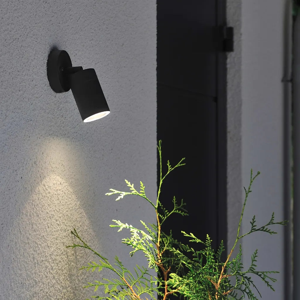 KONSTSMIDE Lampada da Parete Modena Regolabile 1x7 W Nero Opaco 434039