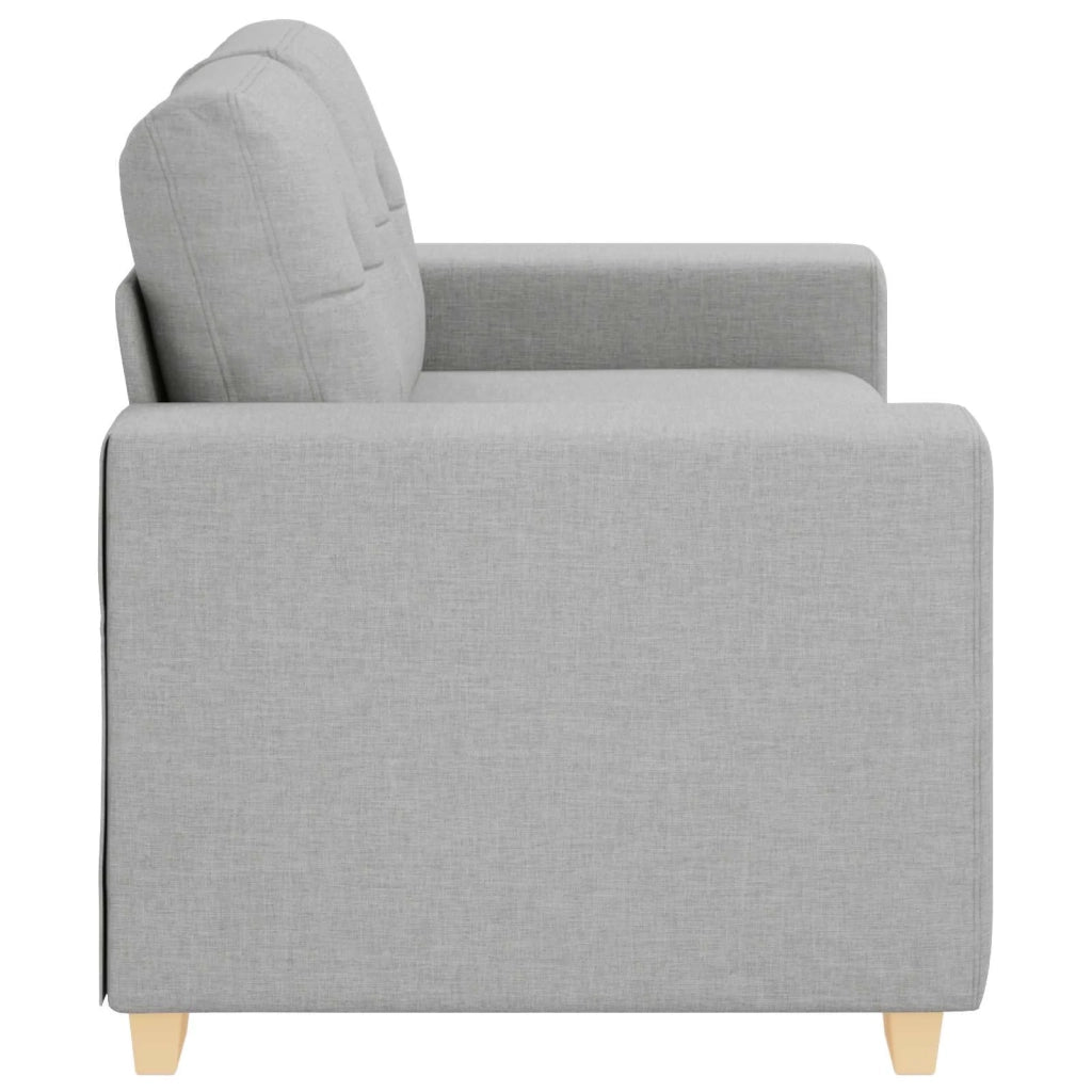 | Divano a due posti | con cuscino Grigio Nuvola Tessuto 4105076