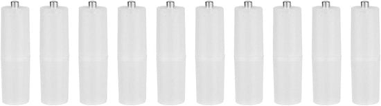 Convertitore di batterie AAA a AA, 10 pezzi, contenitore ermetico, leggero e facile da trasportare e utilizzare
