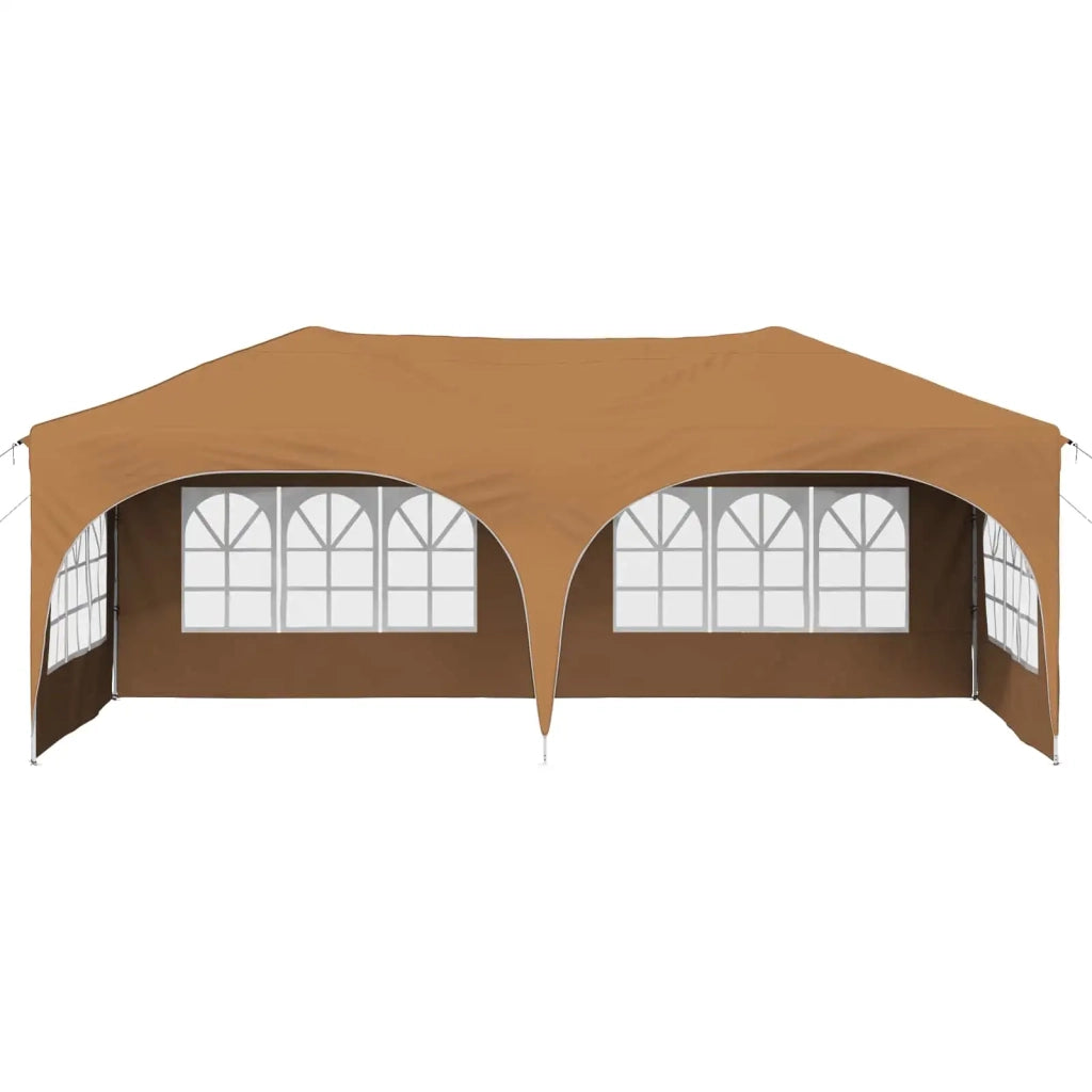 Tenda per feste a pop-up-Gazebo Beige 575 x 288 x 245 cm 521011
