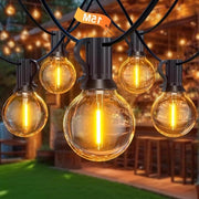 Cordone LED esterno 15M IP45 Acqua resistente 25+1 LED Catena di luci per esterno e interno - Giardino, cortile, matrimonio, Natale, giardino posteriore, terrazza, festa, patio