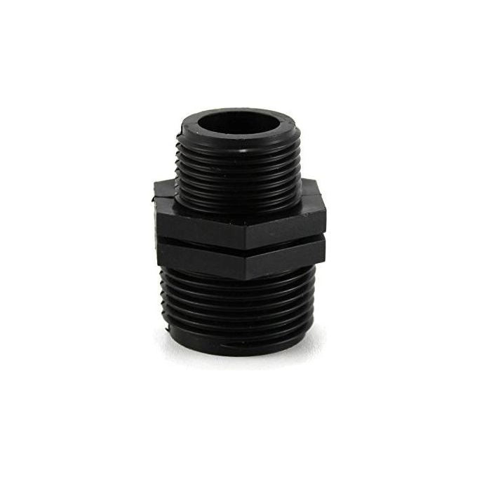 Irritec 8023058035680 Nipplo Ridotto Filettato Polipropilene PN10 Serie 619 1'' x 3-4'' per Irrigazione Bassa Pressione