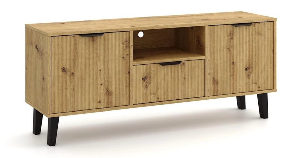 Mobile TV SCANDI 2d1s slim rovere artisan